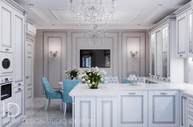 Фото из портфолио ЧАСТНЫЙ ДОМ В СИМФЕРОПОЛЕ НА УЛ.ФРУКТОВАЯ, 384 М² – фотографии дизайна интерьеров на INMYROOM