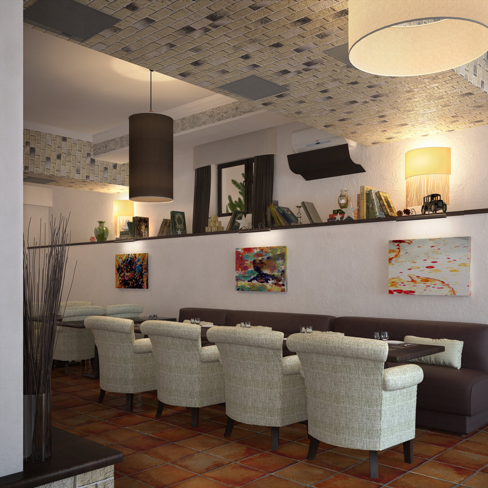 Фото из портфолио Ресторанная визуализация – фотографии дизайна интерьеров на INMYROOM Фото из портфолио Ресторанная визуализация – фотографии дизайна интерьеров на INMYROOM