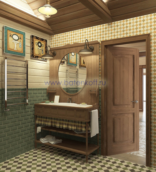 Фото из портфолио Дизайн бани в г. Тюмень – фотографии дизайна интерьеров на INMYROOM