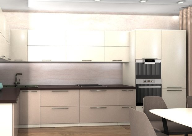 Фото из портфолио Проект перепланировки 2-хкомнатной квартиры в 3-хкомнатную – фотографии дизайна интерьеров на INMYROOM