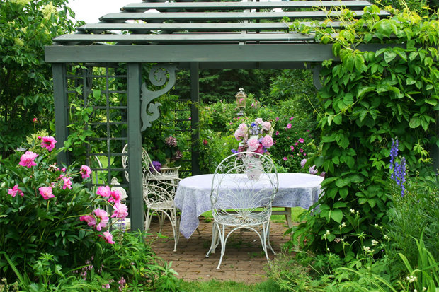 Фото из портфолио В уютном саду – фотографии дизайна интерьеров на INMYROOM