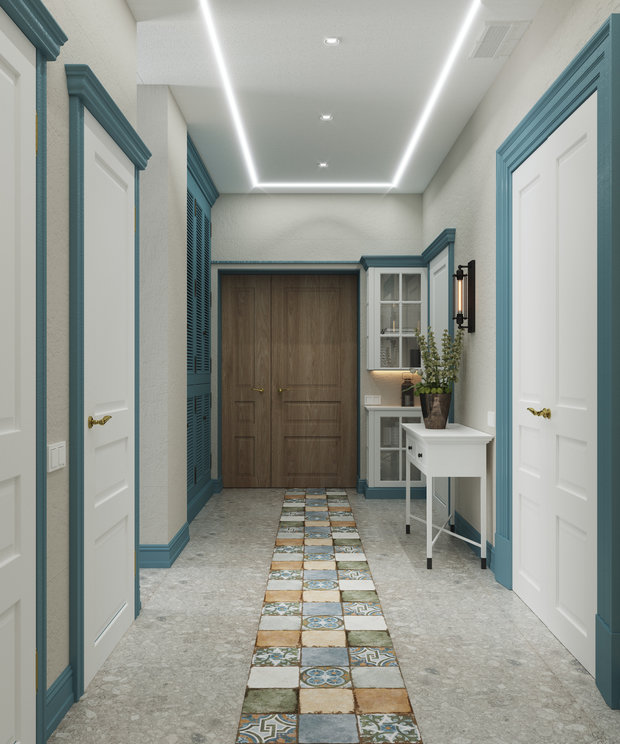 Фото из портфолио 110 м² Волгоградский проспект  – фотографии дизайна интерьеров на INMYROOM