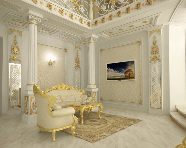 Фото из портфолио Гостиная. Частный дом. 2014 – фотографии дизайна интерьеров на INMYROOM