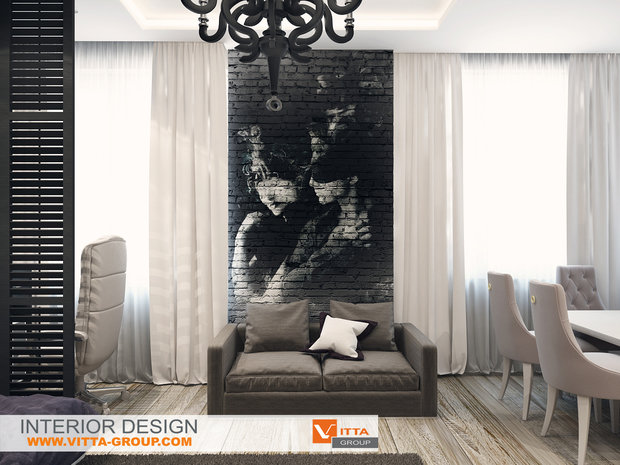 Фото из портфолио Moscow city – фотографии дизайна интерьеров на INMYROOM