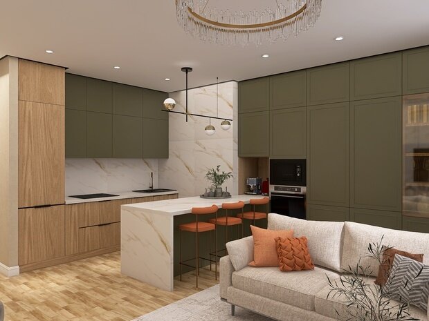 Фото из портфолио ЖК «TWIN HOUSE» – фотографии дизайна интерьеров на INMYROOM