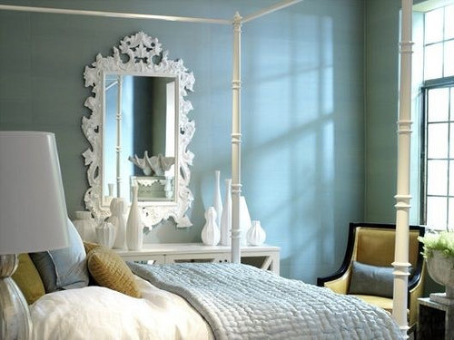 Фотография: Спальня в стиле Прованс и Кантри, Декор, Советы, Белый, Черный, Красный, Зеленый, Бежевый, Желтый, Синий, Серый, Голубой, Оранжевый, Коричневый, Фуксия, цветовая палитра интерьера, цветовая гамма интерьера, цветовые сочетания – фото на INMYROOM