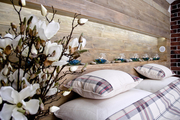 Фото из портфолио Спальня Лаврухина – фотографии дизайна интерьеров на INMYROOM