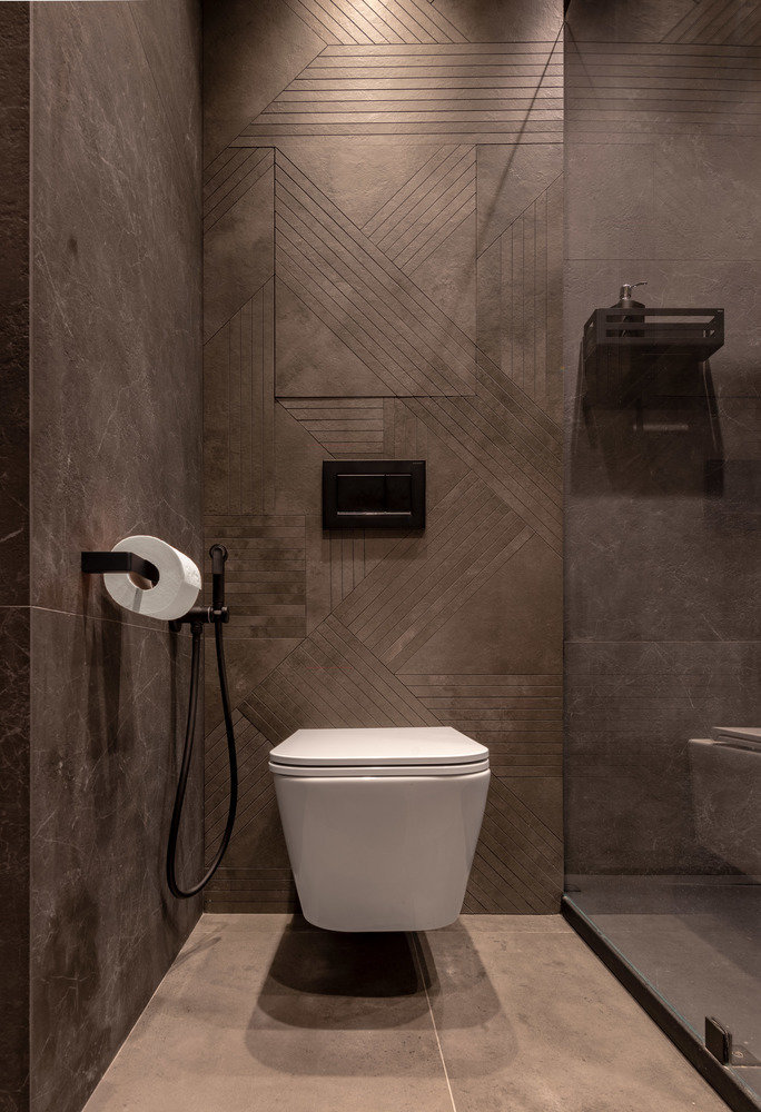 Фото из портфолио Современная квартира с нотками эко-мотивов – фотографии дизайна интерьеров на INMYROOM