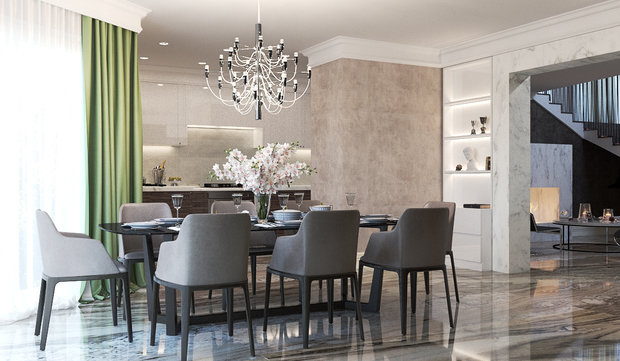 Фото из портфолио Private House Concept 2015 – фотографии дизайна интерьеров на INMYROOM