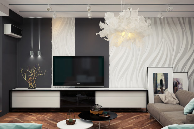 Фото из портфолио Оттенки малахита – фотографии дизайна интерьеров на INMYROOM