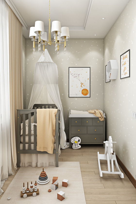 Фото из портфолио Проект медовый – фотографии дизайна интерьеров на INMYROOM