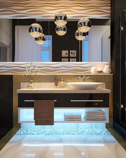 Фото из портфолио Квартира, 115 м2 – фотографии дизайна интерьеров на INMYROOM