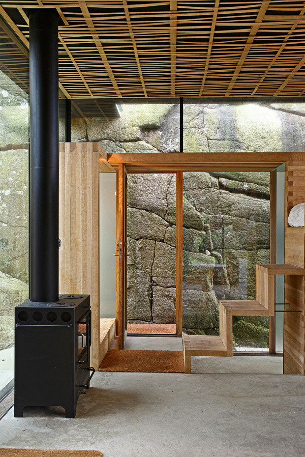 Фото из портфолио "Пристройка" с панорамной крышей в Норвегии – фотографии дизайна интерьеров на INMYROOM