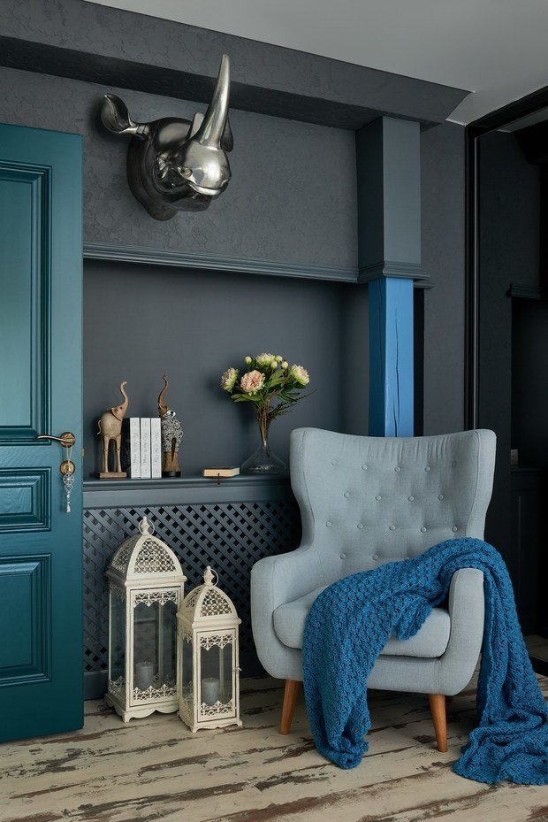 Фотография: Мебель и свет в стиле Классический, Прованс и Кантри, Восточный, Эклектика, Квартира, Проект недели, квартира в мансарде, Калининград, 4 и больше, Более 90 метров, Светлогорск, Монолитно-кирпичный, двухуровневая квартира, Виктория Лазарева – фото на INMYROOM