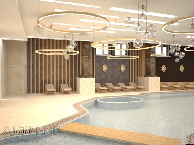 Фото из портфолио SPA-комплекс площадью более 600 кв. м – фотографии дизайна интерьеров на INMYROOM