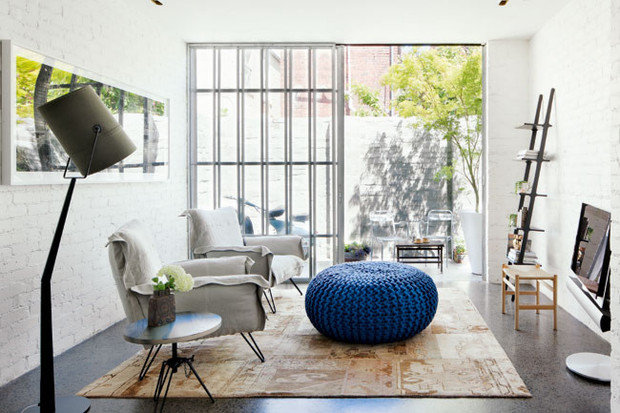 Фотография: Гостиная в стиле Лофт, Восточный, Декор интерьера, Мебель и свет – фото на INMYROOM