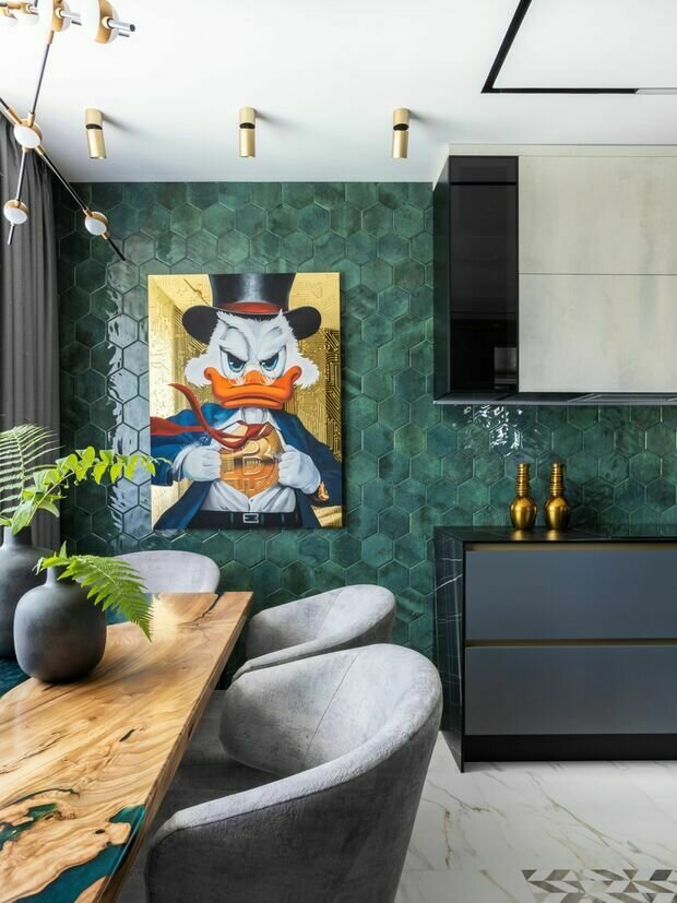 Фотография: Кухня и столовая в стиле Современный, Эклектика,  – фото на INMYROOM