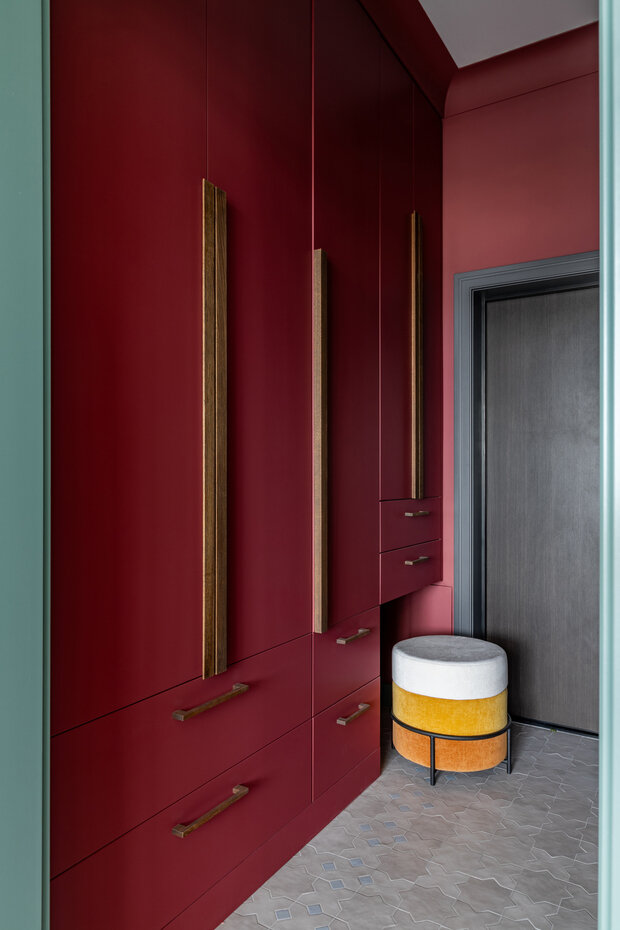 Фотография: Прихожая в стиле Современный, Квартира, Проект дня, Москва, 2 комнаты, 60-90 метров, Кристина Квартальнова – фото на INMYROOM