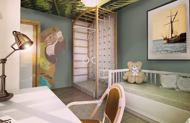 Фото из портфолио Квартира для большой семьи – фотографии дизайна интерьеров на INMYROOM