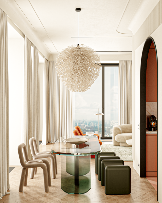 Фото из портфолио Квартира 87 м2  в ЖК Прайм Парк – фотографии дизайна интерьеров на INMYROOM