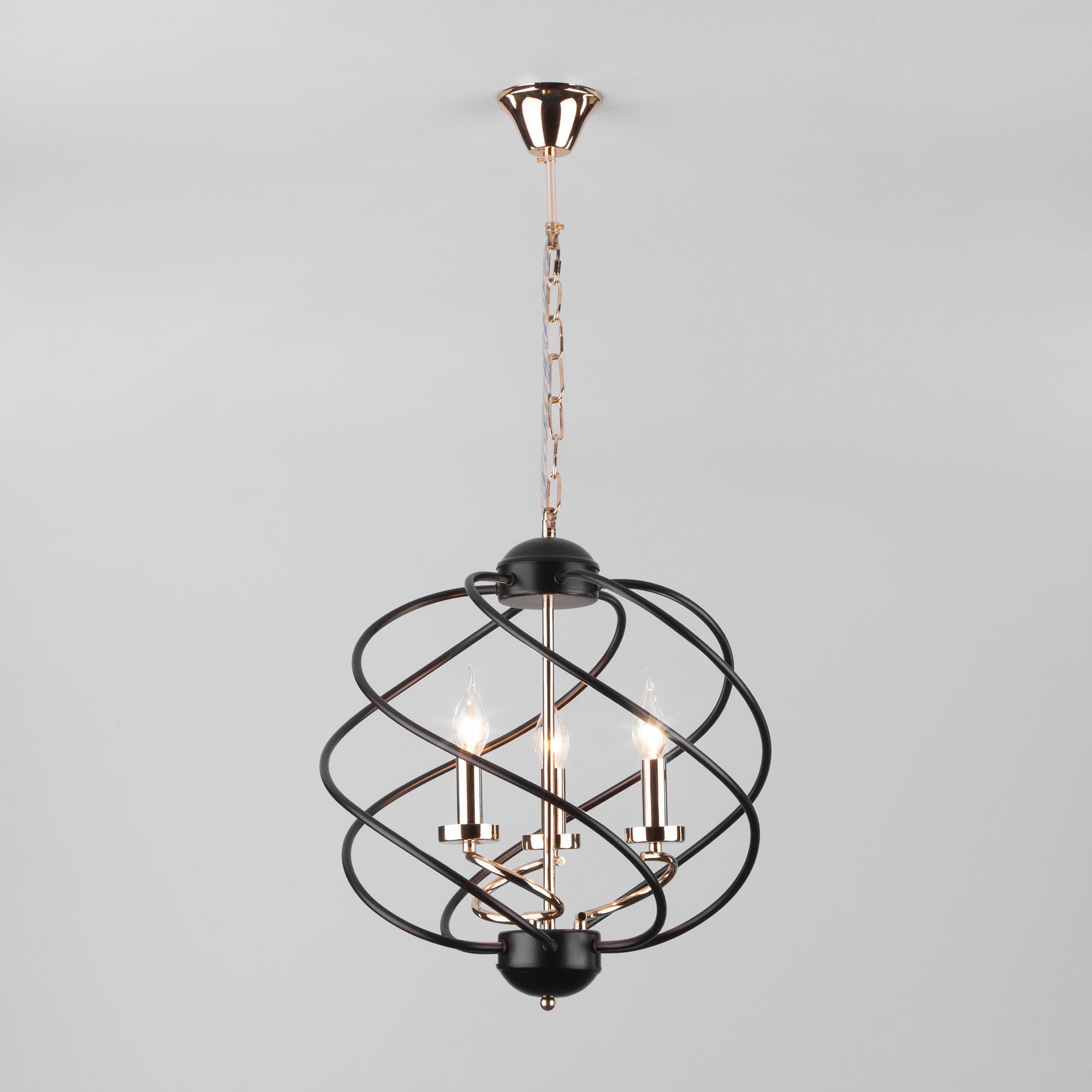 Подвесная люстра Sorrel черного цвета