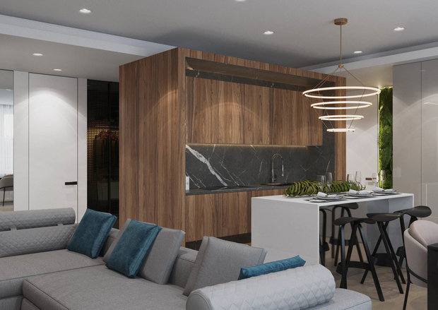 Фотография: Кухня и столовая в стиле Минимализм, Советы, Гид, Марина Филиппова, Шамсудин Керимов, Юлия Калеми, We Create Studio, Yucubedesign, Дарья Лукина, Елена Пономаренко, Vitta-Group, CENS architects, студия «Энигма» – фото на INMYROOM