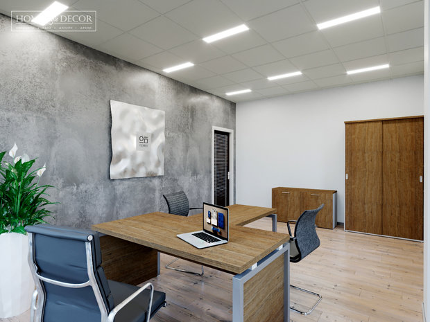 Фото из портфолио Дизайн интерьера офисного пространства для компании Ferrit Group – фотографии дизайна интерьеров на INMYROOM
