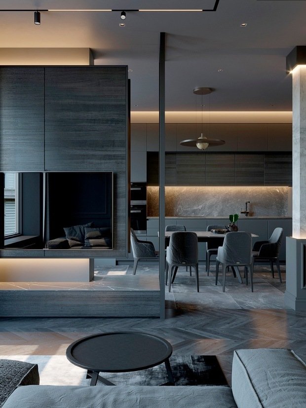 Фото из портфолио Современная классика – фотографии дизайна интерьеров на INMYROOM