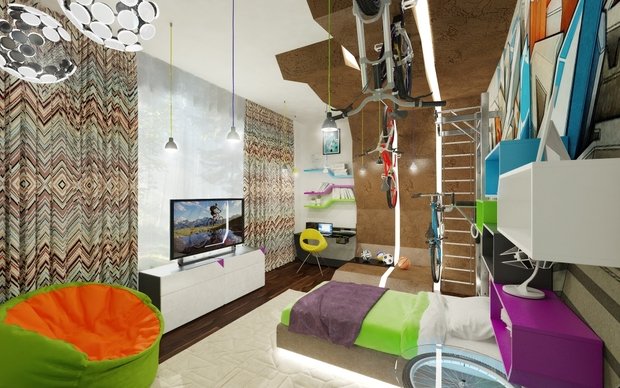 Фото из портфолио Детская комната – фотографии дизайна интерьеров на INMYROOM