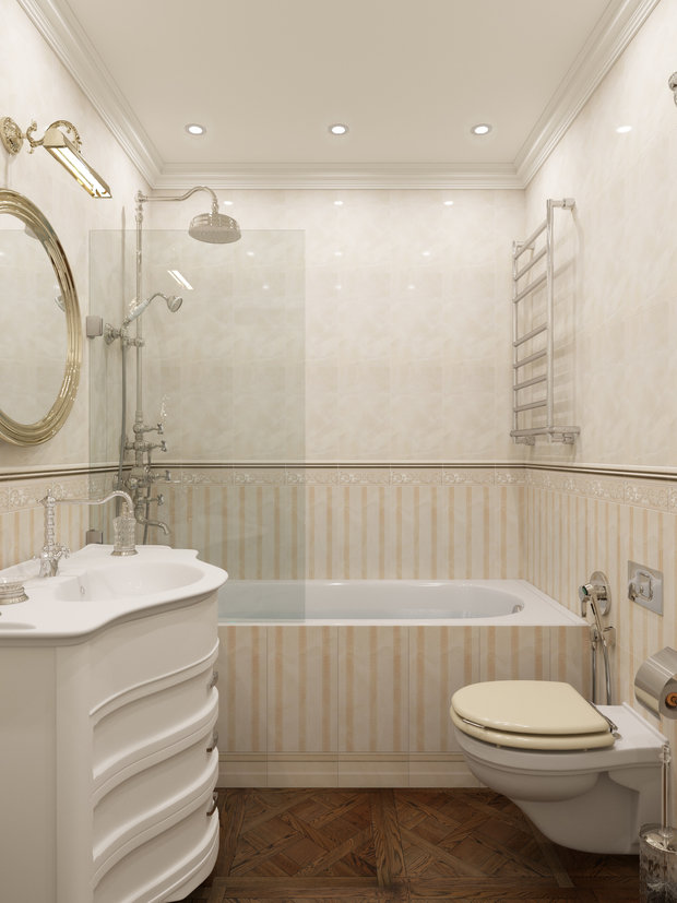 Фото из портфолио Невесомая классика – фотографии дизайна интерьеров на INMYROOM