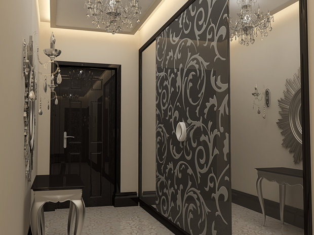 Фото из портфолио Черно-белое кино – фотографии дизайна интерьеров на INMYROOM