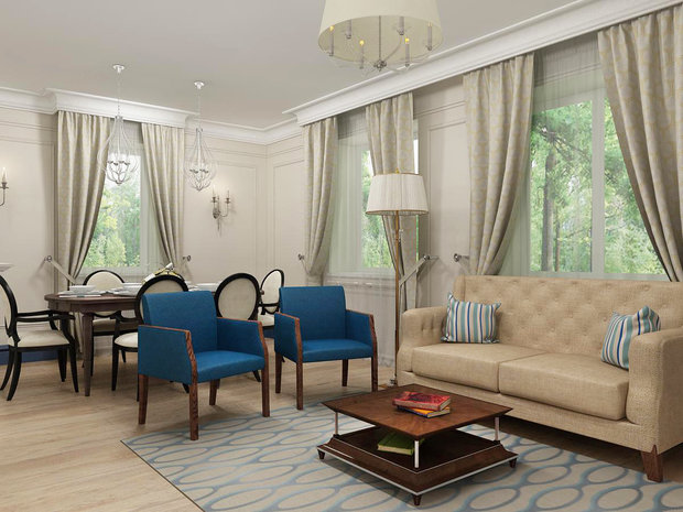 Фото из портфолио Дом в г.Истра – фотографии дизайна интерьеров на INMYROOM