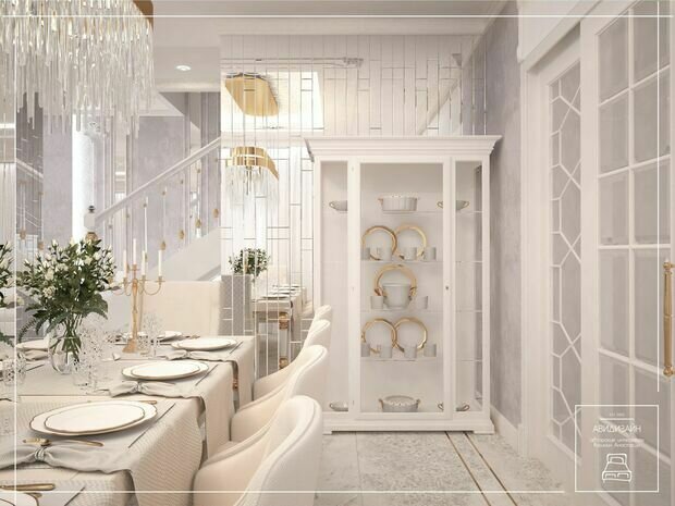 Фото из портфолио Дом в неоклассике. – фотографии дизайна интерьеров на INMYROOM
