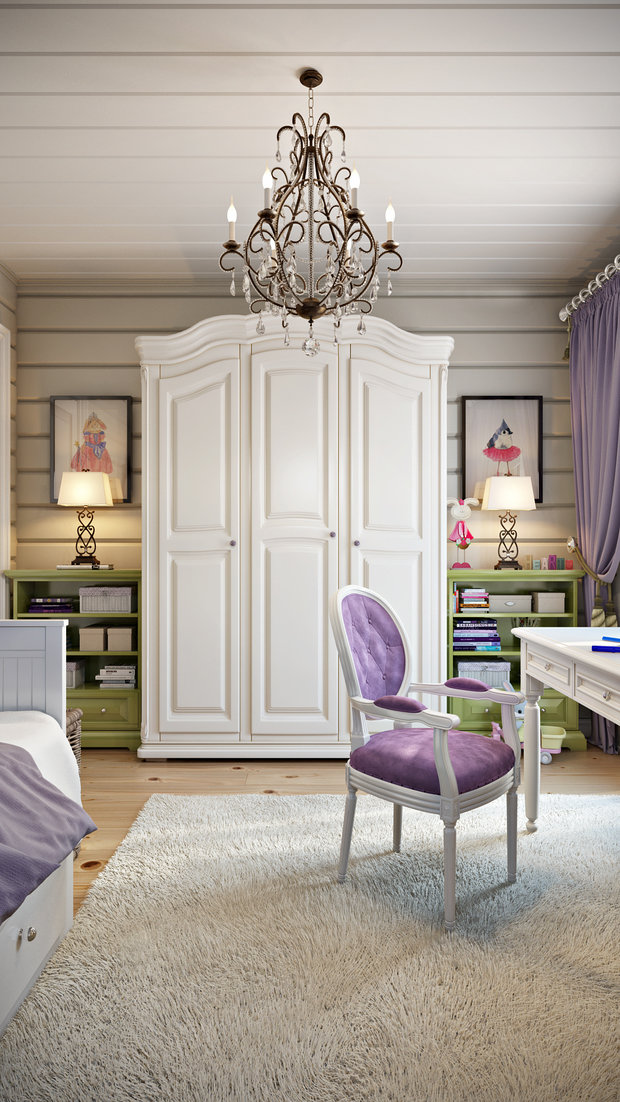 Фото из портфолио Детская для Агаты – фотографии дизайна интерьеров на INMYROOM