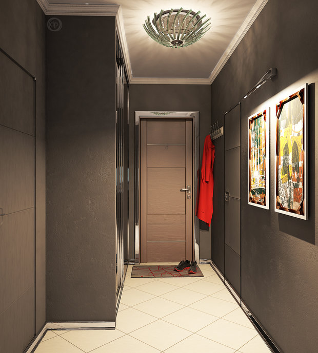 Фото из портфолио Квартира для холостяка – фотографии дизайна интерьеров на INMYROOM