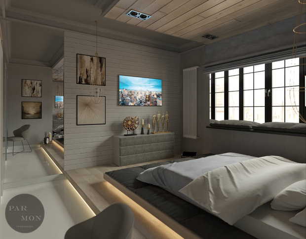 Фото из портфолио Нежный Brutal – фотографии дизайна интерьеров на INMYROOM