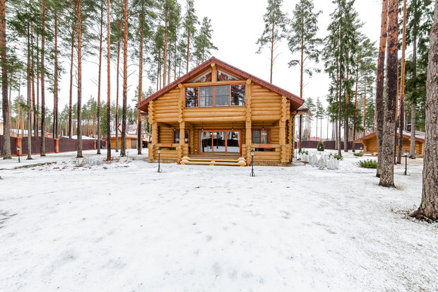 Фото из портфолио Дом из бруса – фотографии дизайна интерьеров на INMYROOM