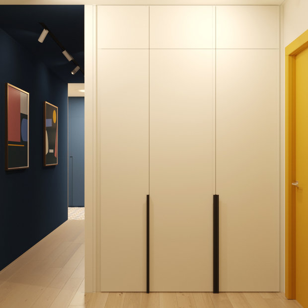 Фото из портфолио Квартира в скандинавском стиле в ЖК Галактика – фотографии дизайна интерьеров на INMYROOM