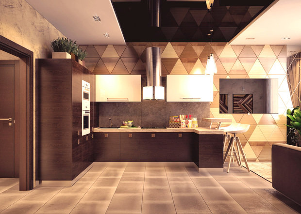 Фото из портфолио Частная квартира 76м2 – фотографии дизайна интерьеров на INMYROOM