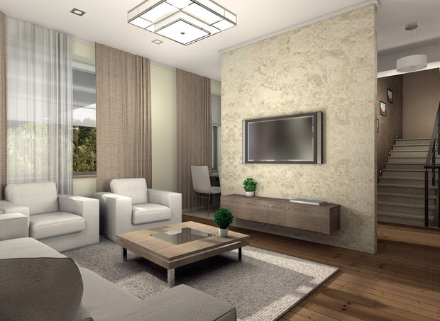 Фотография: Гостиная в стиле Современный – фото на INMYROOM