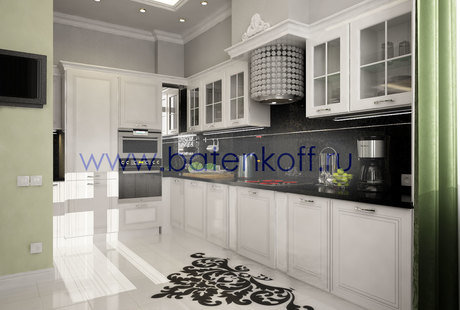 Дизайн проект кухни гостиной на квартире по ул. Белинского 