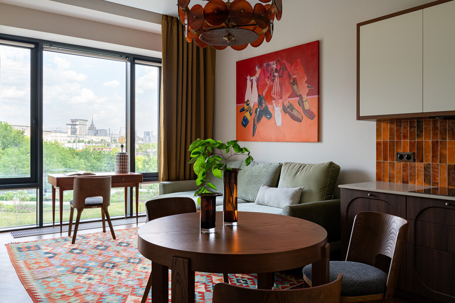 Фотография: Кухня и столовая в стиле Современный, Квартира, Проект дня, Москва, 2 комнаты, 40-60 метров, ЖК «Hide», Любовь Вербах – фото на INMYROOM Фотография: Кухня и столовая в стиле Современный, Квартира, Проект дня, Москва, 2 комнаты, 40-60 метров, ЖК «Hide», Любовь Вербах – фото на INMYROOM