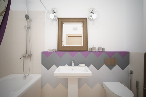 Фото из портфолио Квартира 80 М² (Екатеринбург) – фотографии дизайна интерьеров на INMYROOM