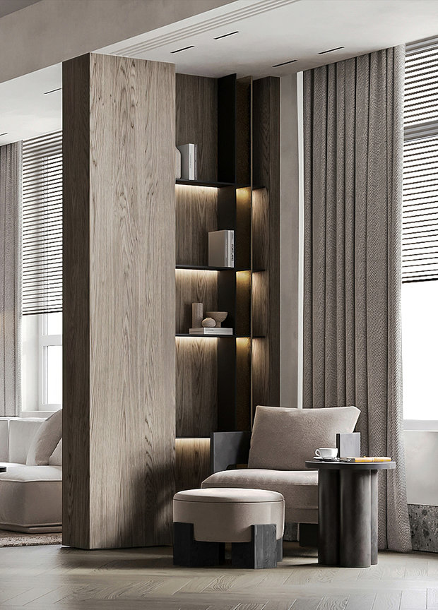 Фото из портфолио ДП Большая Почтовая, 114 м2 – фотографии дизайна интерьеров на INMYROOM