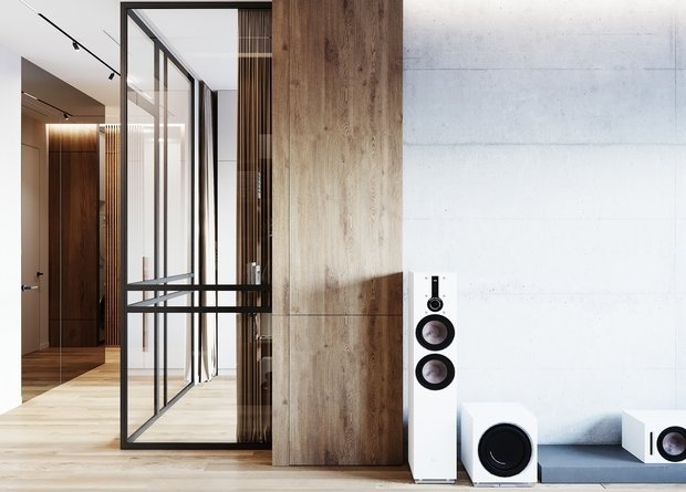 Фотография: Кабинет в стиле Лофт, Современный, Квартира, Проект недели, Москва, 4 и больше, Более 90 метров, Студия 20:18 – фото на INMYROOM