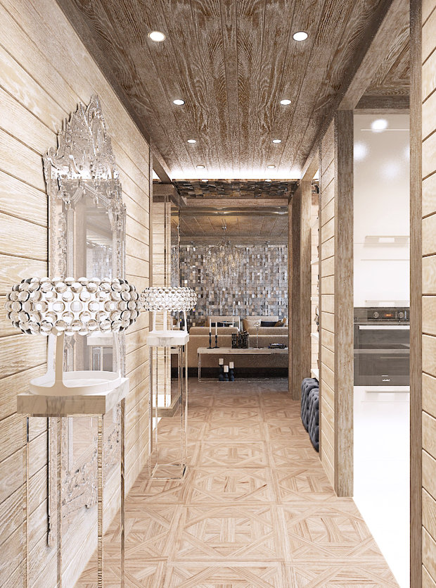 Фото из портфолио Мансардная квартира в Санкт-Петербурге  – фотографии дизайна интерьеров на INMYROOM