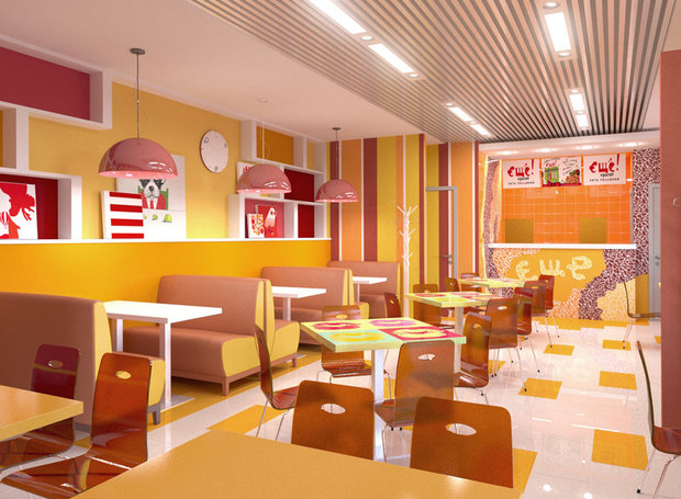 Фото из портфолио Пиццерия ЕЩЕ – фотографии дизайна интерьеров на INMYROOM