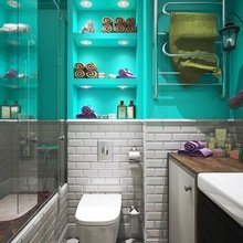 Фото из портфолио Бирюзовый лофт – фотографии дизайна интерьеров на INMYROOM