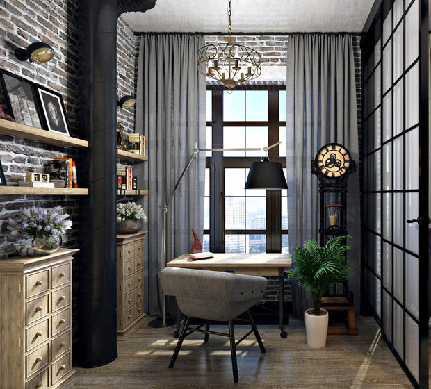 Фото из портфолио Лофт 17 – фотографии дизайна интерьеров на INMYROOM