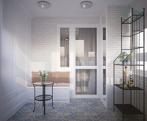 Фото из портфолио Квартира, 58кв.м., Апрель 2018 – фотографии дизайна интерьеров на INMYROOM